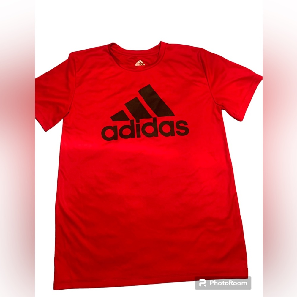 Adidas performance short sleeve tee Sz M (10/12) boys